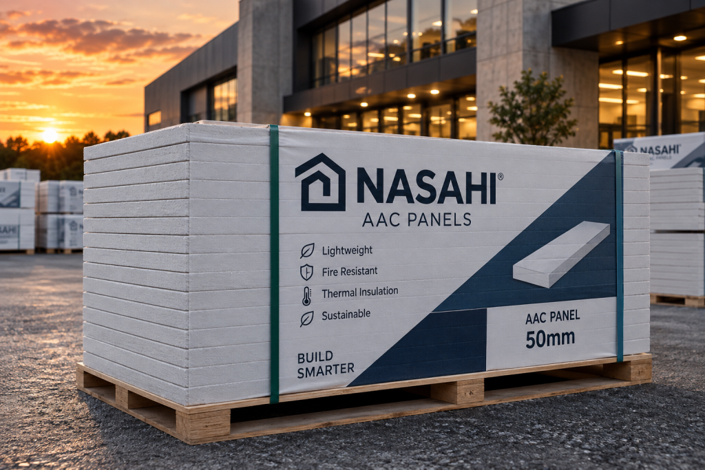AAC Nasahi panel 50mm Per M Sq.